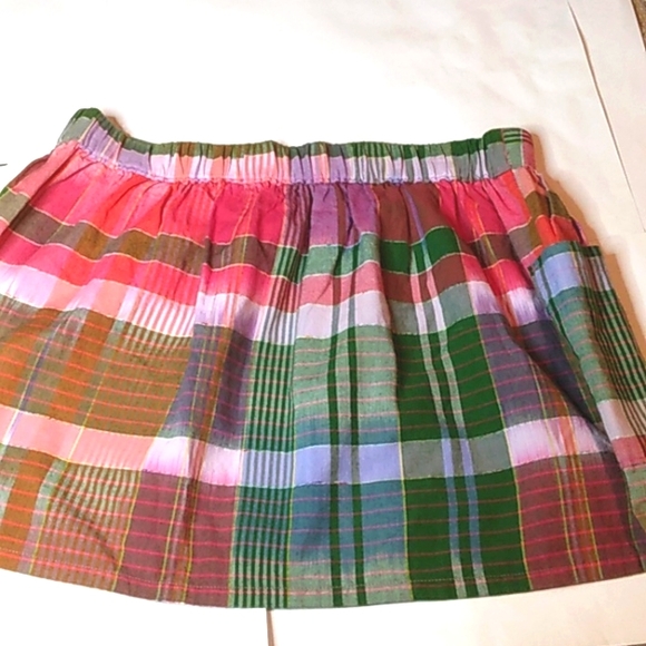 American Eagle AERIE Women’s Plaid Short Mini BOHO Pockets skirt sz. S/p - Picture 4 of 4